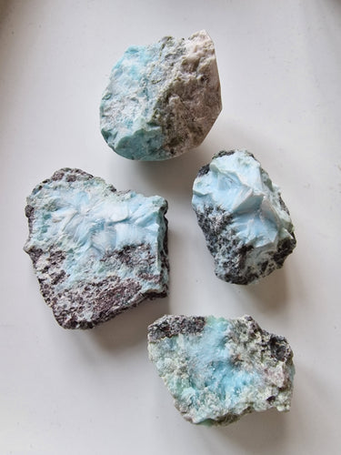 Raw Larimar