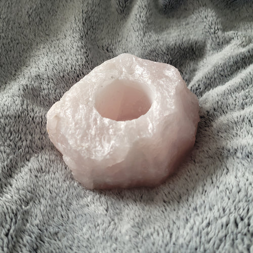 Rose Quartz Tealight Holder