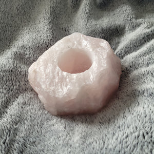 Rose Quartz Tealight Holder