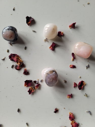 Peruvian Pink Opal Tumblestone