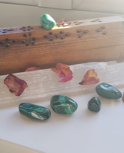 Malachite Tumblestone