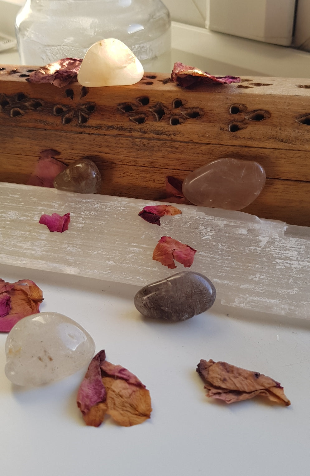 Rutilated Quartz Tumblestone