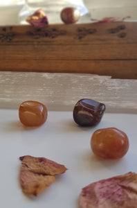 Fire Agate Tumblestone