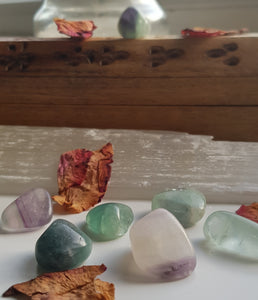 Fluorite Tumblestone