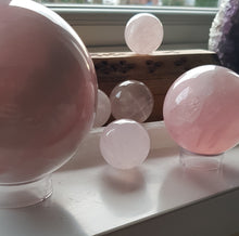 Load image into Gallery viewer, Rose Quartz Sphere