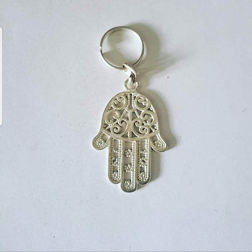 Hamsa/Fatima hand Keyring