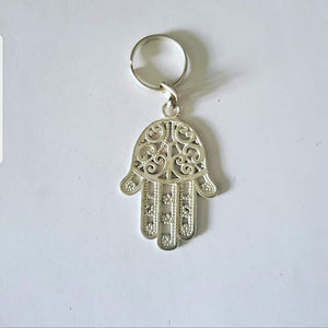 Hamsa/Fatima hand Keyring
