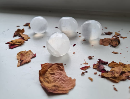 Selenite (Satin Spar) Tumblestone