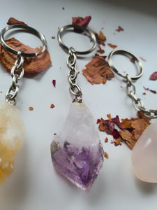 Crystal keyring