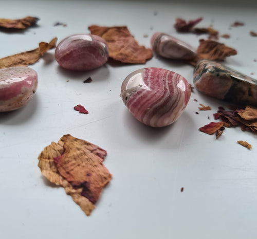 Rhodochrosite Tumblestone
