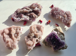 Turkish Amethyst Cluster Psuedomorphs