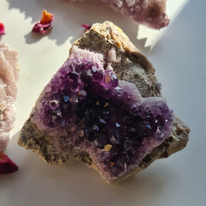 Turkish Amethyst Cluster Psuedomorphs