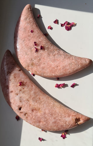 Pink Amethyst Large Moons