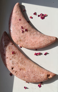 Pink Amethyst Large Moons