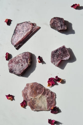 Raw Mica Lepidolite piece