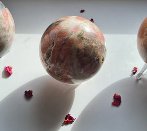 Pink Zebra Calcite Sphere