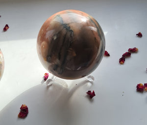 Pink Zebra Calcite Sphere