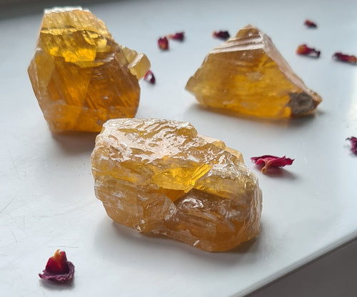 Raw Citrine Calcite