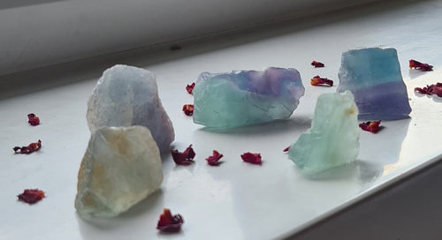 Raw Fluorite