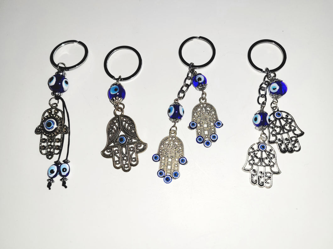 Hamsa/Fatima hand Keyring