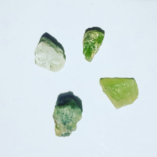 Peridot Raw Chips