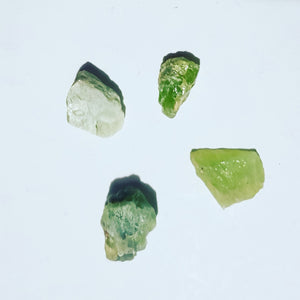 Peridot Raw Chips