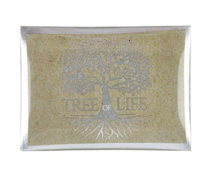 Tree of Life glass trinket dish.